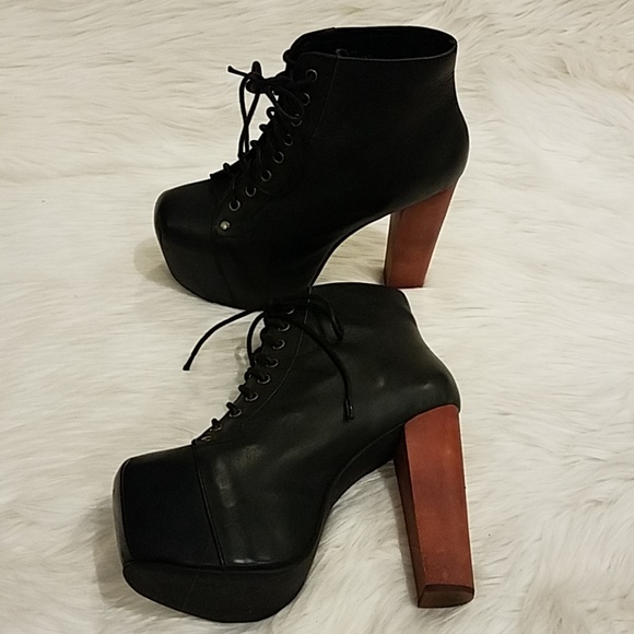 Jeffrey Campbell Shoes - Jeffrey Campbell Black Lita boots Sz 7M